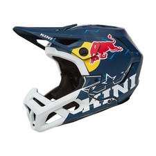 Kini Red Bull EC Fahrrad Helm 1.0 Blau Weiß M 57/58 cm Kopfschutz MTB Enduro Neu