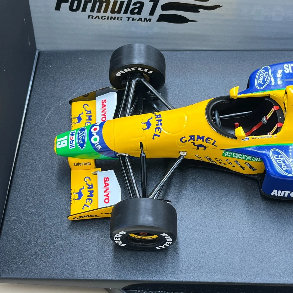 Minichamps 1/18 Benetton Ford B191 #19 Michael Schumacher 1991 CAMEL 100910119 - Image 2 of 4