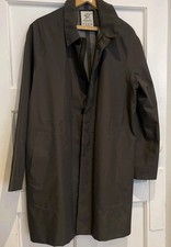 Thomas Pink Men's Rain Coat Size L Grey Waterproof 
