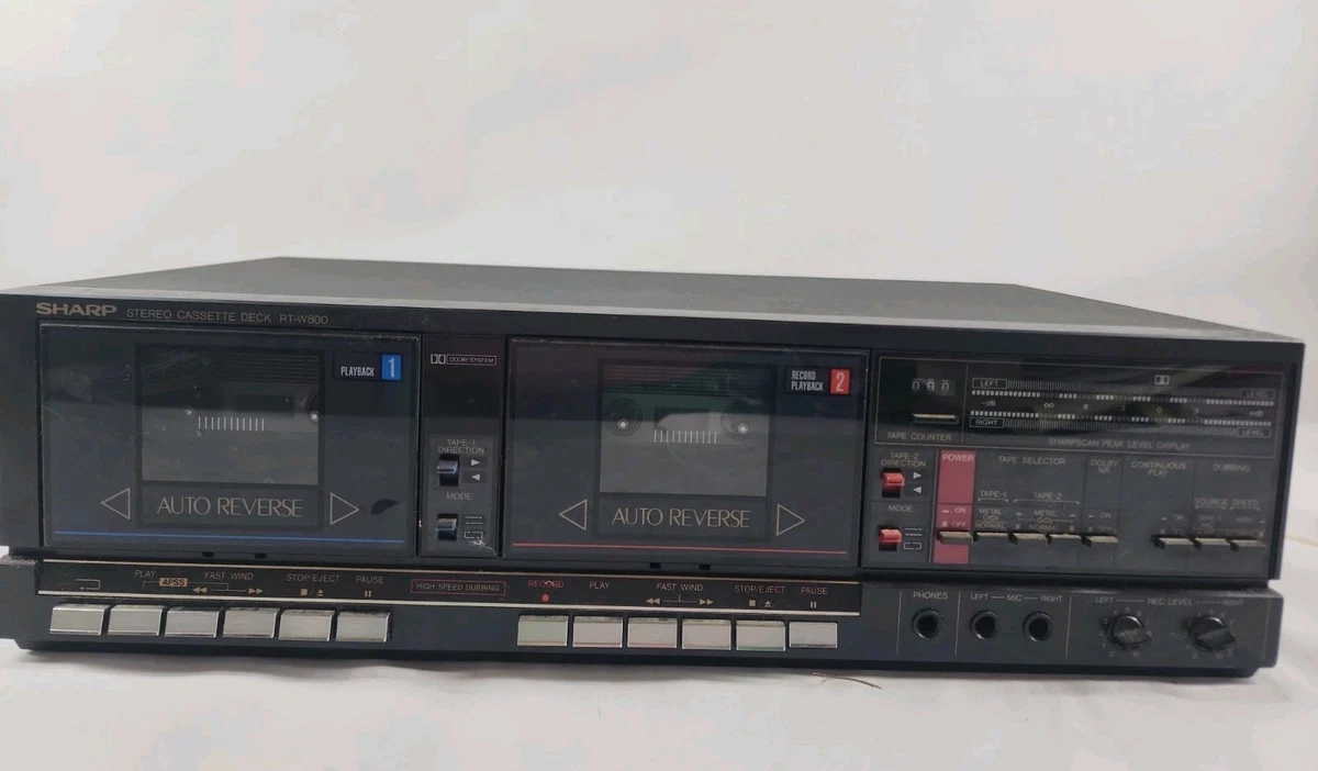 Sharp Vintage Cassette Decks for sale - eBay