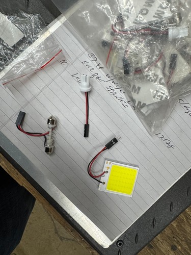 10 12v led square lights with 2 types of hookup - Foto 5 di 5