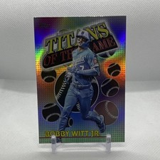 Topps 2026 Series 1 Titans of the Game Bobby Witt Jr. Royals TOG-16 Insert