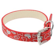  Puppy Accessories Dog Flashing Collar Pet Pulling Strap Traction