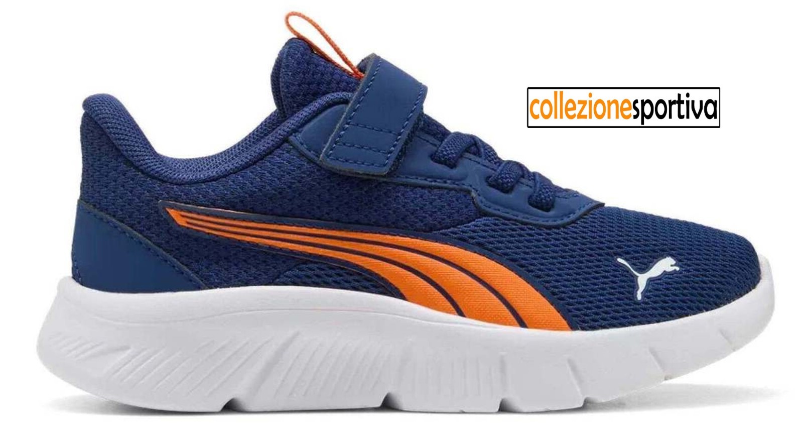 SCARPE PUMA BIMBO BIMBA FLEXFOCUS MODERN AC+ PS - 401519-25 – col. blu/arancio