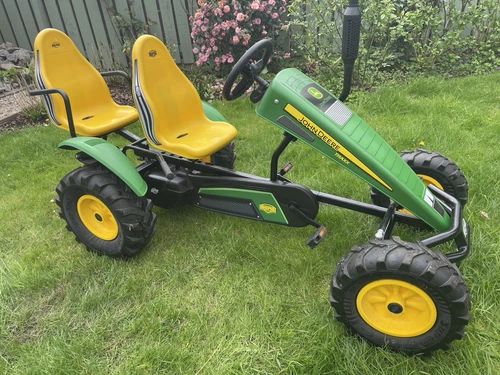 Berg John Deere Pedal Go Kart child to adult size with passenger seat