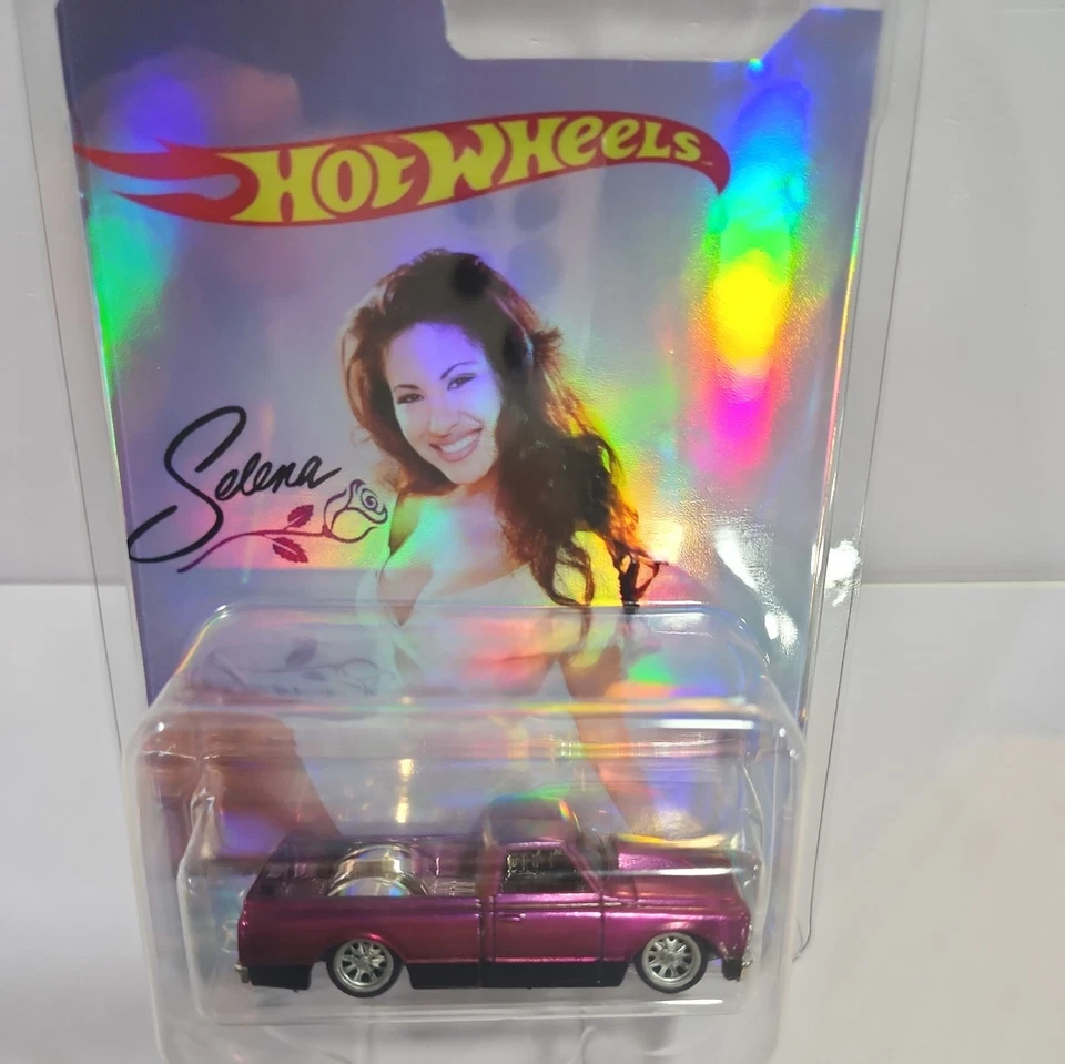 Hot Wheels painted SPECTRAFLAME Custom  Selena Singer 67 Chevy C10  custom! - Image 4 of 4