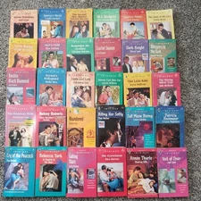 Lot of 30 HARLEQUIN INTRIGUE Paperback books Novels no duplicates