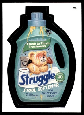 2004 Topps Wacky Packages All-New Series 1 #24 Struggle - Image 1 of 2