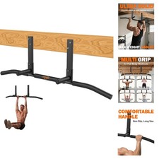 Ceiling Mount Pull Up Bar Heavy Duty Chin Up Home Gym Strength Training 42"