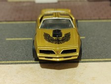Rare Autoworld Gold 77 Firebird Flame Thrower Xtraction HO Slot Car