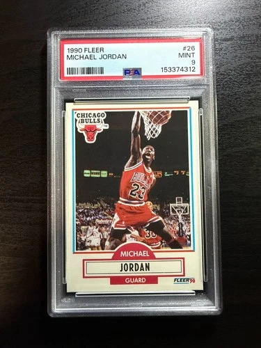 1990 Fleer Michael Jordan #26 PSA 9 MINT