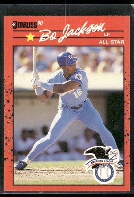 1990 Donruss #650d Bo Jackson