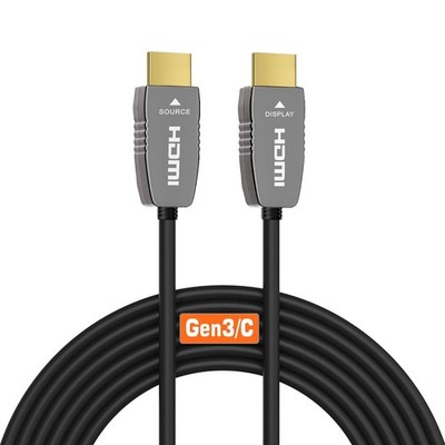 RUIPRO 8K HDMI Fiber Optic Cable CL2 Rated 20 Feet 48Gbps 8K60Hz 4K120Hz #3276H