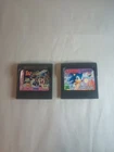 Sega Game Gear Game Lot (2) Sonic/Taz In Escape From Mars!