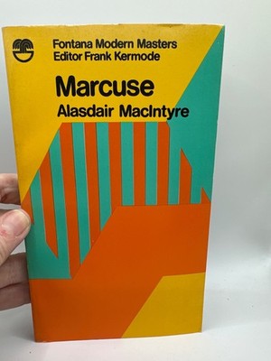 Marcuse by Alasdair Macintyre