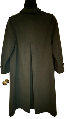BURBERRY VINTAGE ORIGINAL LODEN GREEN WOOL COAT - SZ.6 | eBay