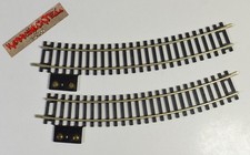 Roco H0 DC -Set Anschlussgleise gebogen R2 30° 2 Stk.- Art. 4562 ohne OVP - H138