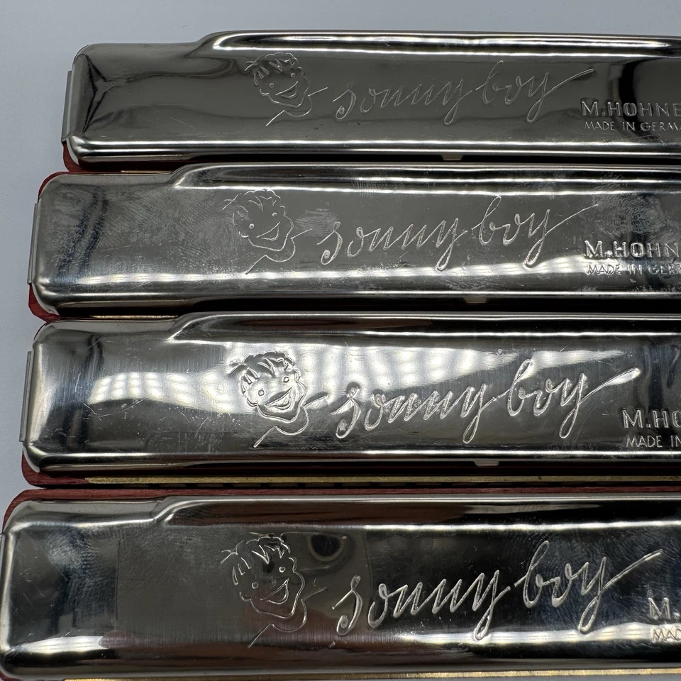 M. Hohner Sonny Boy – Mundharmonika – Made in Germany – Vintage Original 1970er - Bild 4 von 4