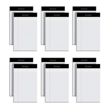 Premium Legal Pads, 12 Pack, Premium Note Pads, 50 Legal Ruled 5" x 8" Sheets...