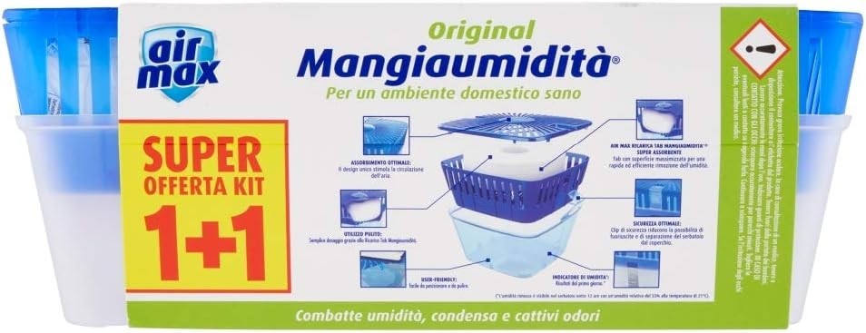Kit Tab Mangiaumidità 450g - Assorbe Umidità, Previene Muffe E Cattivi Odori - Foto 3