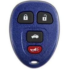 Keyless Entry Remote Control Car Key Fob Replacement for 15912859 Blue