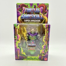Turtles of Grayskull Super Shredder TMNT x MOTU Origins Snake Action Figure 2024