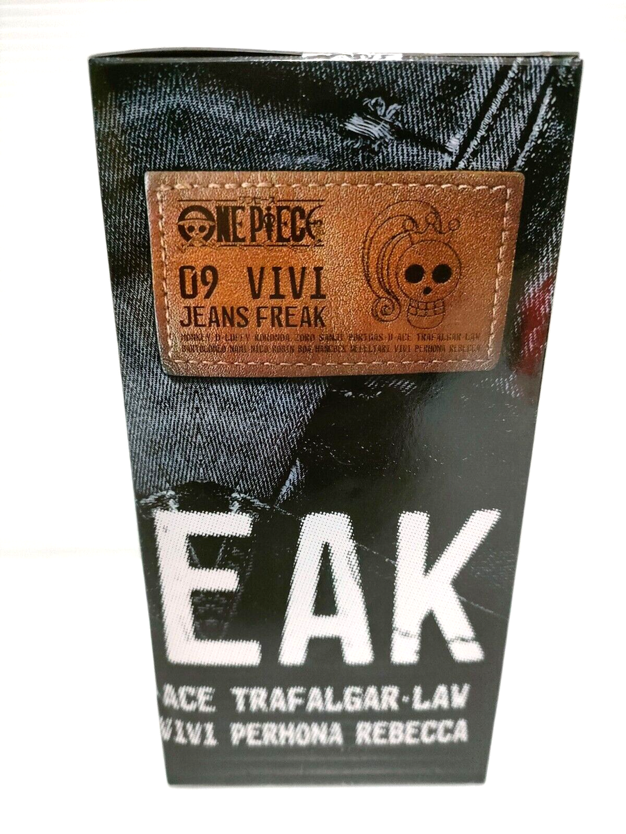 One Piece Jeans Freak Nefeltari Vivi Figure Prize Black Anime