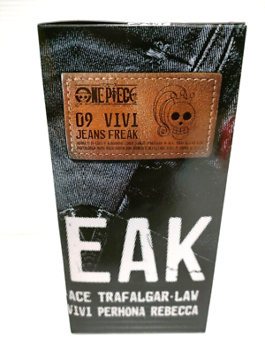 One Piece Jeans Freak Nefeltari Vivi Figure Prize Black Anime