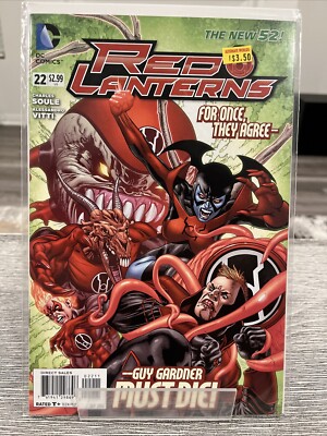 Red Lanterns #22 DC Comics The New 52 Series - Bagged & Boarded NM. See Pics