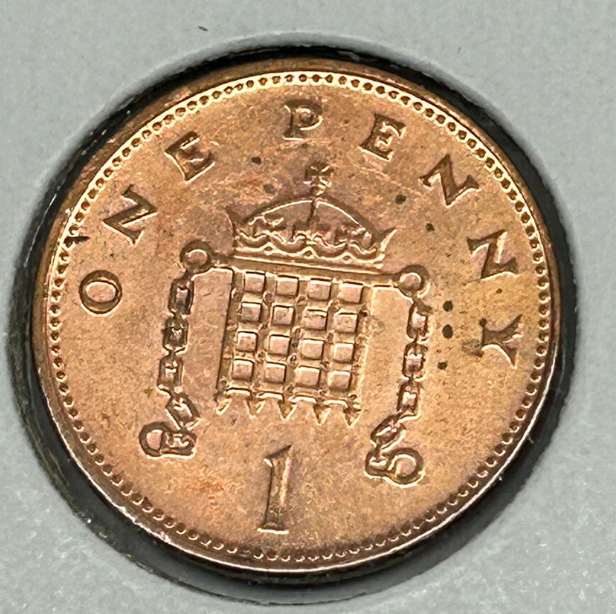 1999 Great Britain One Penny Coin Elizabeth ll D G REG F D | eBay