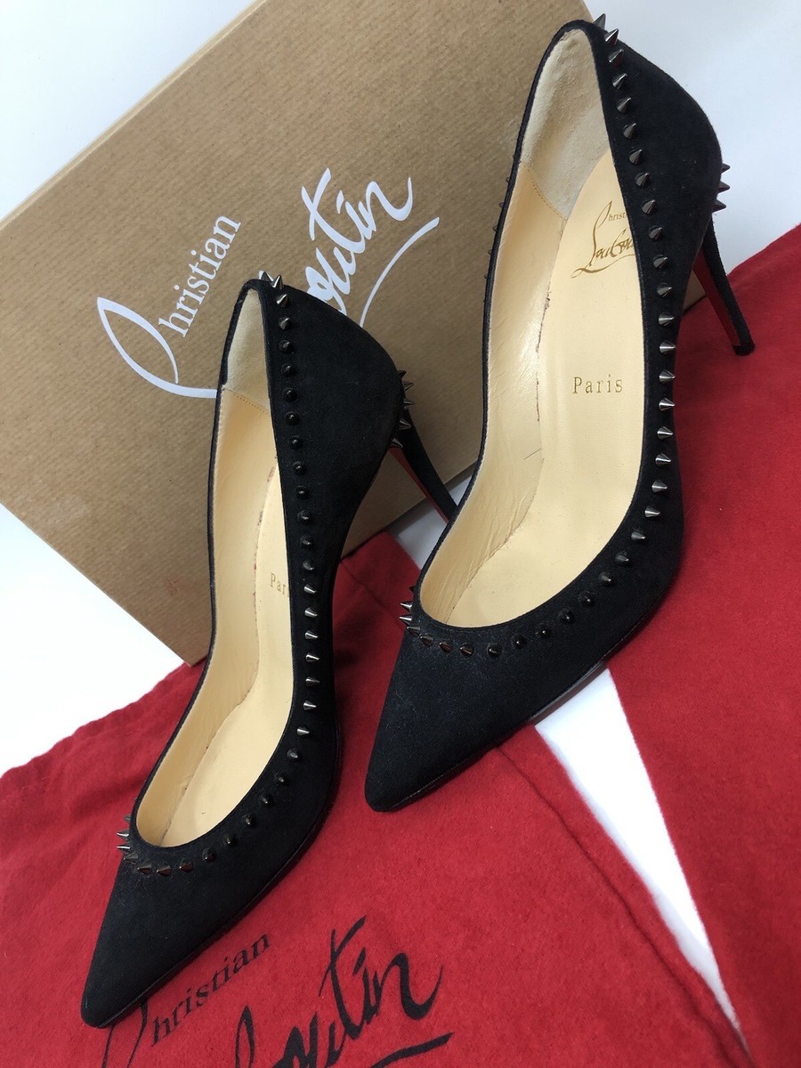 国内発送★Christian Louboutin★jewel 85 サンダル Christian Louboutin Anjalina 85 VEAU VELOURS 35.5 Barely