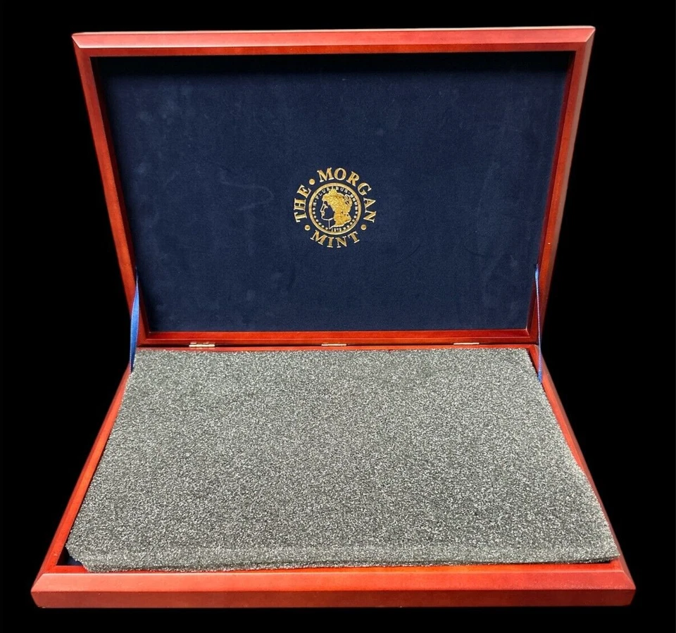 MORGAN MINT Statehood Quarter Dollars 24KT Gold Layered Ed. 44/50 coin JB 71324 - Image 3 of 4