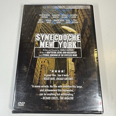 Synecdoche New York NY DVD (New) Philip Seymour Hoffman Charlie Kaufman-FS  43396289963|