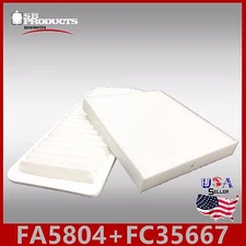 Auto1tech CA10257 CF10285 Engine & Cabin air filter~ 2008-2010 Highlander 3.3L