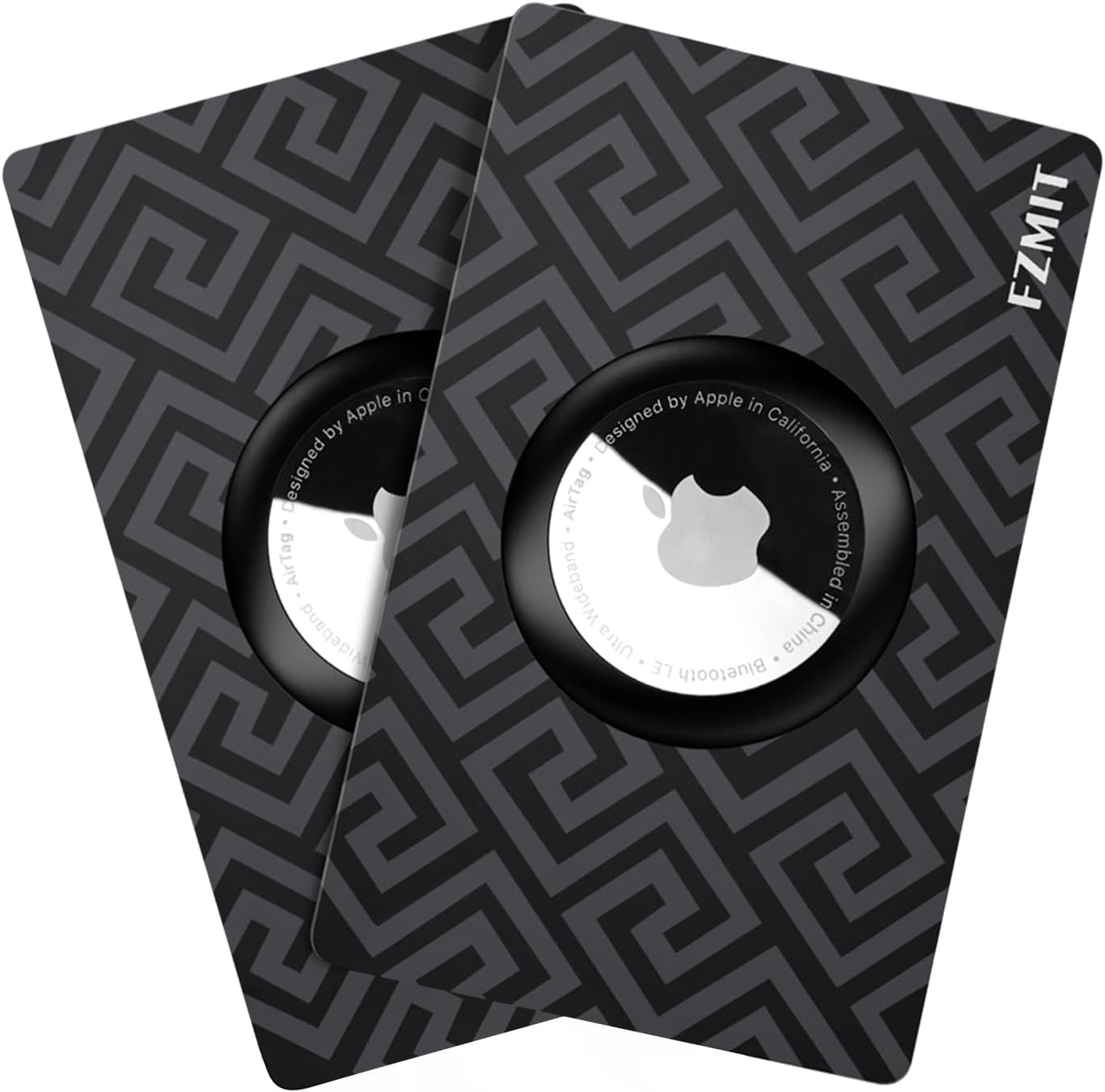 2 Pack Airtag Wallet Holder Card Case for Apple Air Tag Back Attachment