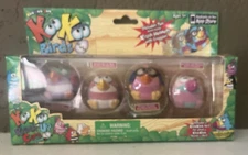 KOOKOO BIRDS - 4-PACK - UNUSED IOP - ca 2010