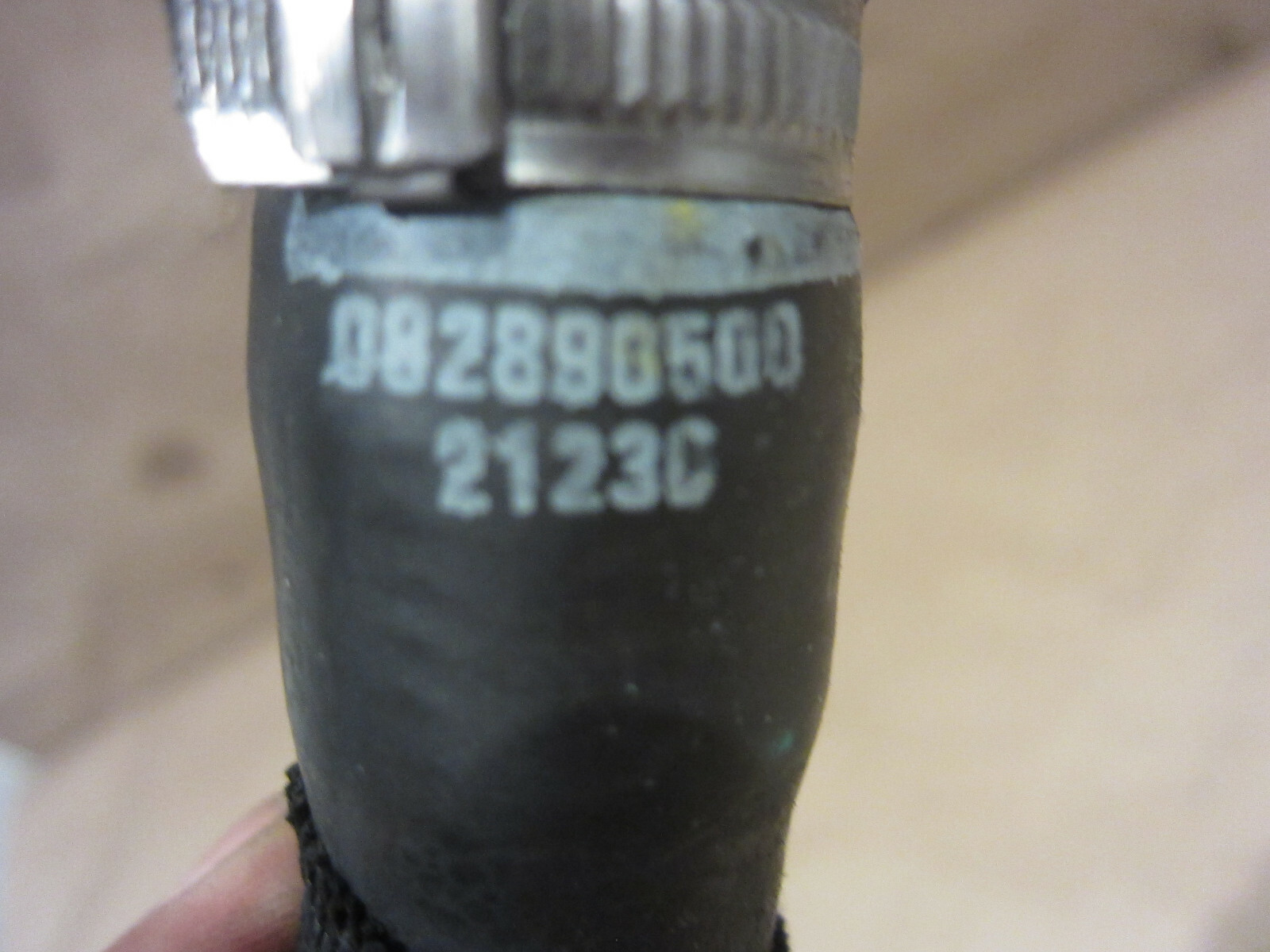 Ferrari 458 - Rubber Water Pipe - P/N   82890500