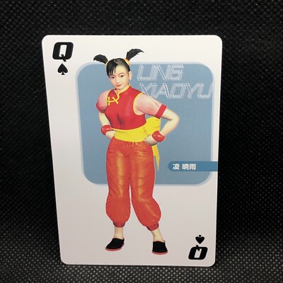 Ling Xiaoyu Tekken 3 Playing Card Spade Q Orico Limited Namco Japanese F/S