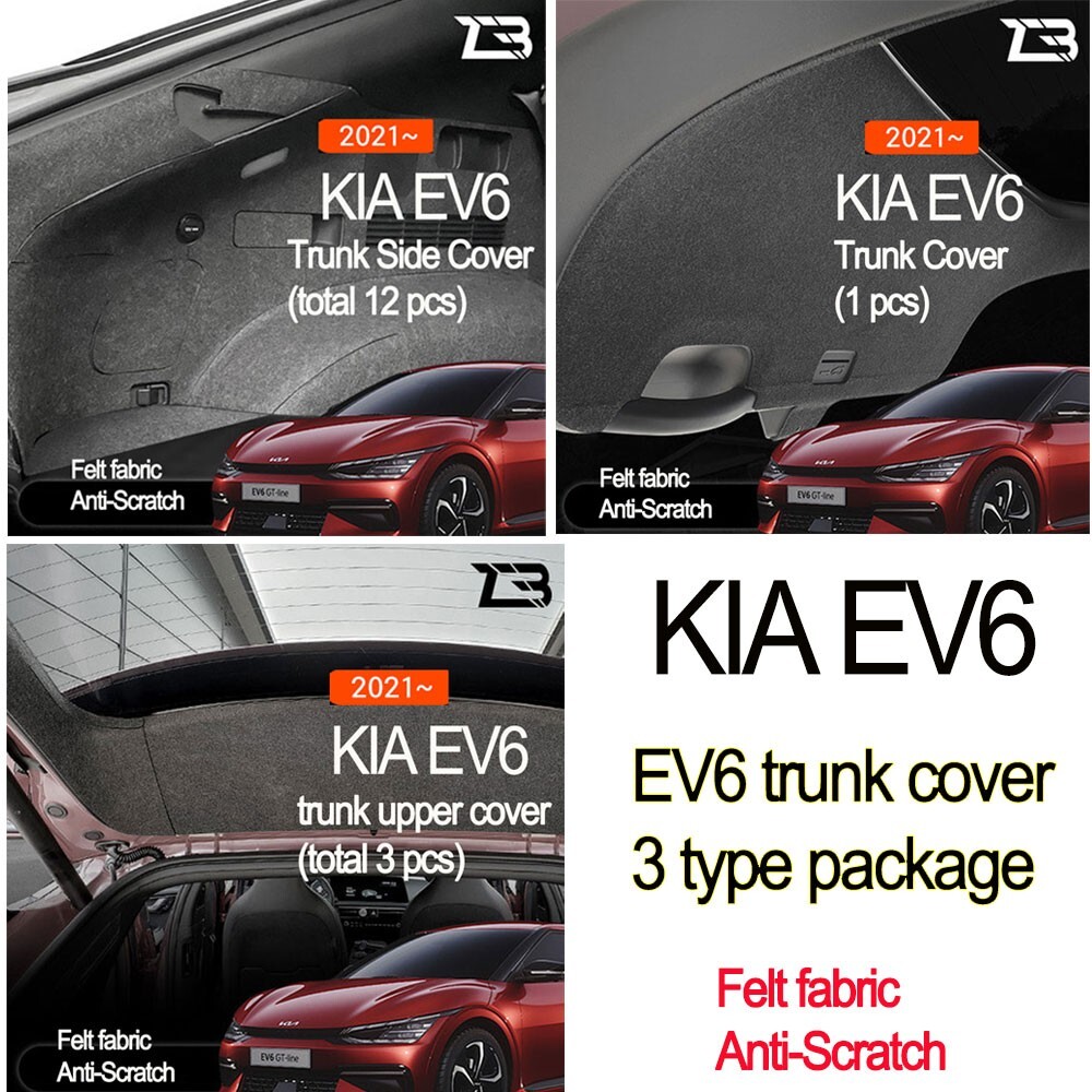 KIA EV9 Trunk Door Full Felt Cover Without Built-in Camera - Foto 8