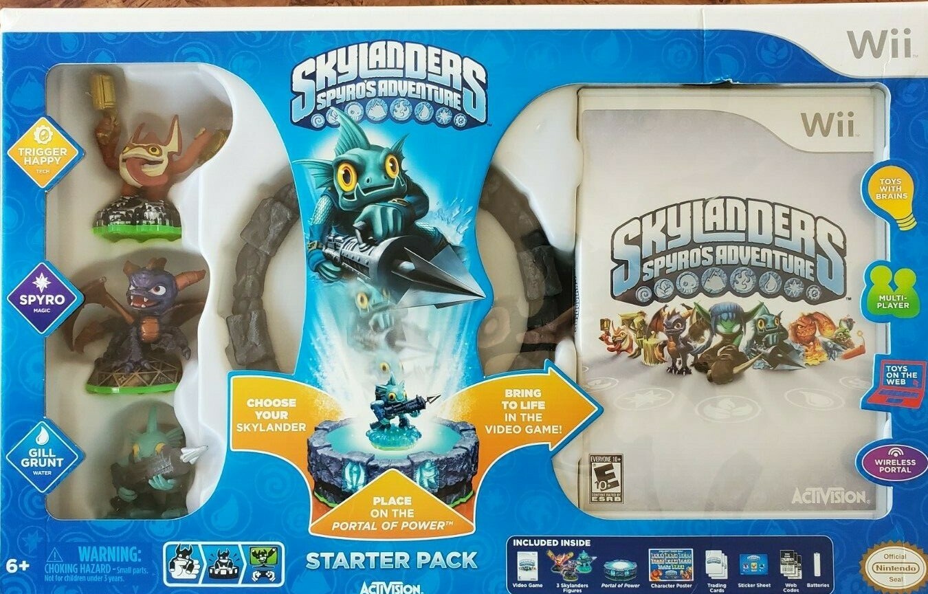 skylanders giants starter pack wii