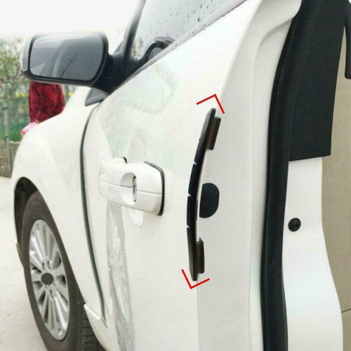 4x Car Door Edge Scratch Anti-collision Protector Guard Strip Accessories Black - Picture 5 of 12