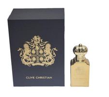 CLIVE CHRISTIAN No:1,MEN 1  Oz EDP SPRAY ORIGINAL COLLECTION Box Discolored