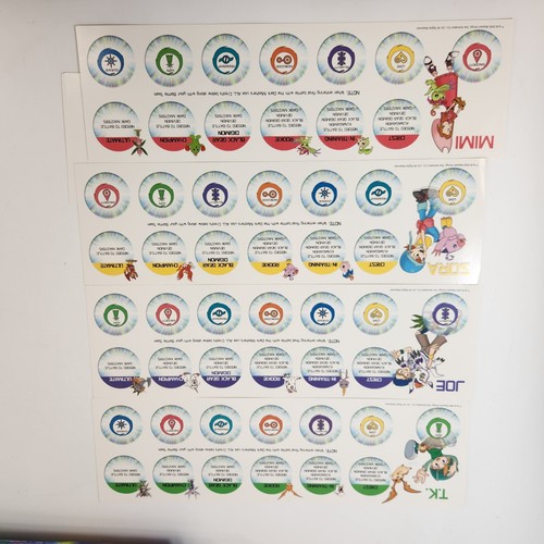 Digimon Ultimate Adventure Board Game Fox Kids TV Show Digital Monsters 2000 - Picture 13 of 22