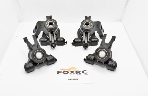 ARRMA 4X4 4S V2.5 F&R Carriers C-Hubs Upright Knuckles (Kraton/Outcast) FX3666
