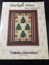 STARLIGHT PINES PATTERN (2 sizes) - by Lynett...