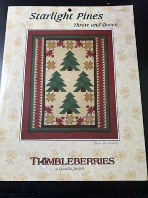 STARLIGHT PINES PATTERN (2 sizes) - by Lynette Jensen (Thimbleberries)