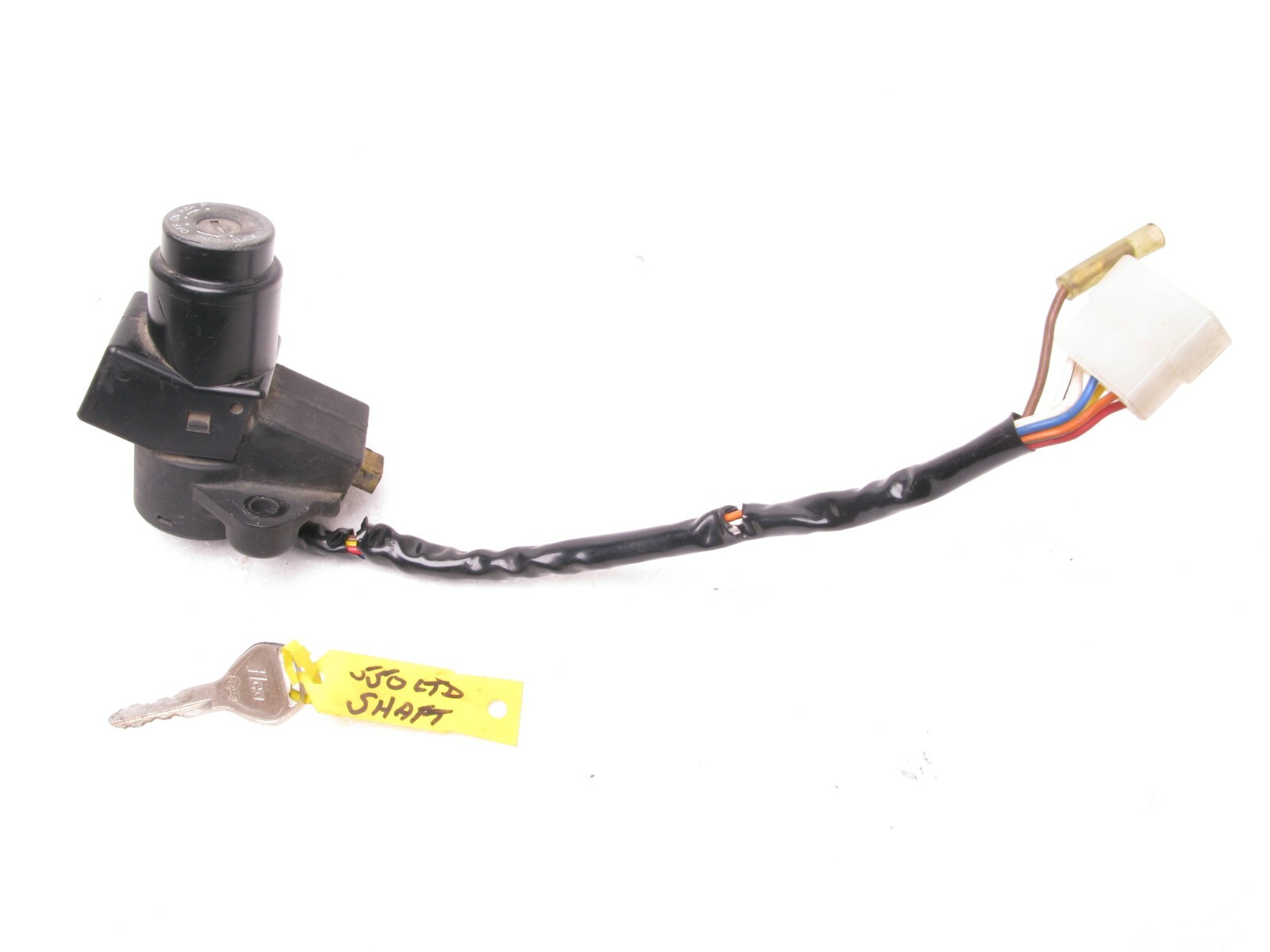 Used OEM Kawasaki Ignition Key Switch 270045150 KZ550 LTD Shaft 1983