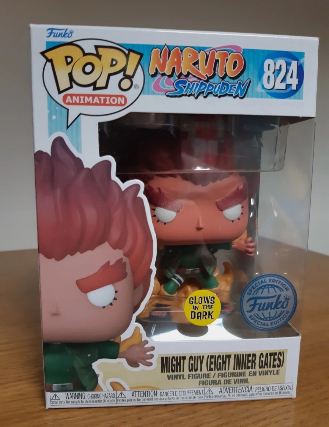 Funko Pop - Might Guy 824 - Special Edition Gitd