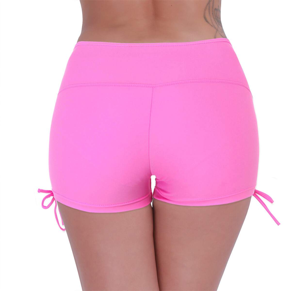 US Women's Swim Brief Boardshorts Beach Boy Shorts Swimwear with