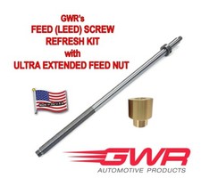 Ammco Brake Lathe Rotor Feed Screw X Extended Brass Feed Nut Cut Large Rotor Ammco Brake Lathe Rotor Feed Screw X Extended Brass Feed Nut Cut Large Rotor